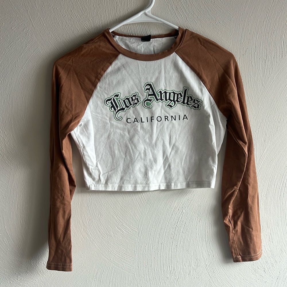 Small long sleeve SHEIN cropped top